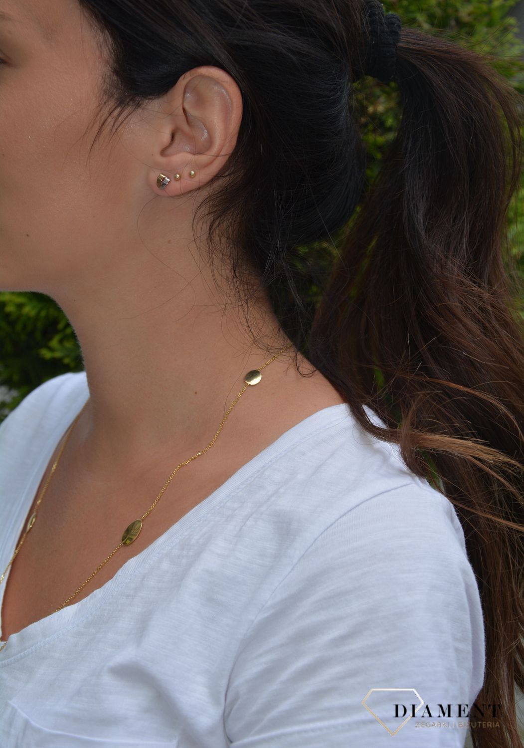 Złoty naszyjnik marki DALL'ACQUA COZ580961.jpg